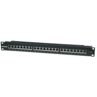 INTELLINET 1U 24-port FTP Cat6 črn patch panel