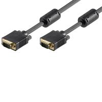 GOOBAY VGA na VGA (M) 15m Full HD pozlačen kabel