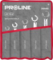 KLJUČ ZA MATICE - SET 5KOM (10X11-17X19) PROLINE 36445