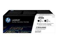 HP 410X Black 2-pack Toner Cartidges