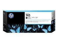 HP 745 Matte Black Ink Cartridge 300 ml