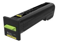 LEXMARK PB Toner yellow 17K CX82x CX860