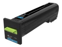LEXMARK Toner cyan 17K CX820