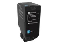 LEXMARK PB Toner cyan 12K CS725