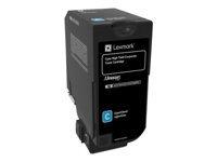 LEXMARK Toner Corporate Cyan 12k