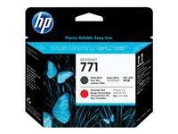 HP 771 Matte black/chrom. Red printhead