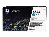 HP 654A Cyan toner cartridge