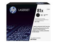 HP 81X Black toner cartridge