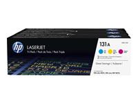 HP 131A 3-pack toner cyan/magenta/yellow