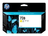 HP 728 130-ml Yellow Ink Cartridge