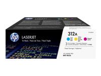 HP 312A CYM Toner multipack