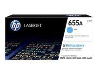 HP 655A Cyan Toner Cartridge