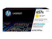 HP 657X Yellow Toner Cartridge
