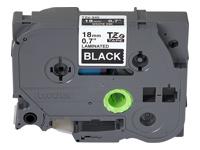 BROTHER TZE345 white/black 18mm