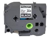 BROTHER TZE355 white/black 24mm