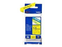 BROTHER TZE641 tape black/yellow 18mm 4m