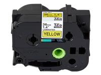 BROTHER TZE661 black/yellow 36mm