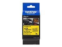BROTHER TZEFX631 black/yellow 12mm