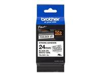 BROTHER TZES251 strong bk/wh 24mm 8m