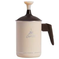 Pedrini Penilec mleka, lonček Caffe 1l / krem / aluminij, pvc