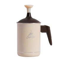 Pedrini Penilec mleka, lonček Caffe 0,5l / krem / aluminij, pvc