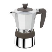 Pedrini Kafetiera My Moka za 6 skodelic / siv ročaj / aluminij / indukcija