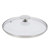 De Buyer Milady pokrov 28cm / inox, steklo
