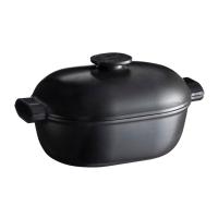 Emile Henry Kozica s pokrovom 36x23,5xh19,5cm / 4,5 l / ovalna / indukcija / keramika