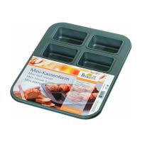 Birkmann 8-delni mini pekač za kruh 35x27cm / ogljikovo jeklo, premaz