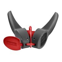 Moha Stiskalnik za česen 2v1 Aglio 23,5x5,5 / črn / pvc