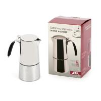 ILSA Omnia kafetiera / za 4 skodelice / inox / indukcija