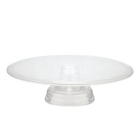 ILSA Crystal krožnik s podstavkom 33xh9cm / pvc