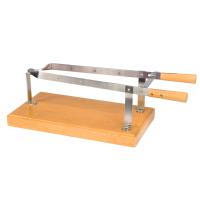 ILSA Stojalo za pršut 59x25xh18cm / les, inox