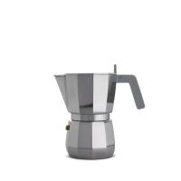 Alessi Moka kafetiera espresso za 6 skodelic / siv ročaj / aluminij