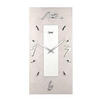 Lowell Moderna stenska ura 30x60cm / krem / les
