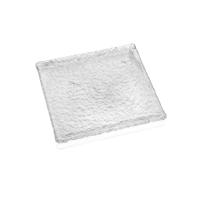 IVV Krožnik Diamante 27,5x27,5xcm / kvadraten / prozoren / steklo