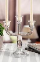 AdTREND Svečnik Alexia za 3 sveče 24x12xh28,5cm / steklo