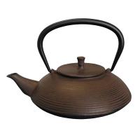 Čajnik za poparke Ghisa Moringa 0,7L / rjasto rjav/ lito železo, inox