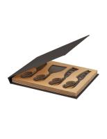 Brandani Industrial set 4kos noži za sir v darilni embalaži / inox