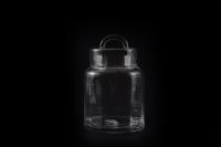 Biškotiera s pokrovom 17,5xh23cm / steklo