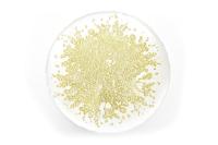 Kapljica/sneg skleda bela-zlata 30cm / steklo