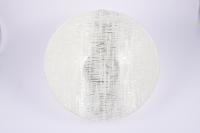 Hector skleda srebrna 30xh7cm / steklo