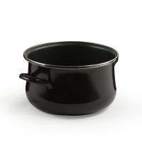 Vitrinor Magefesa lonec Black 20cm / dvojni ročaj / indukcija / emajl