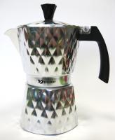 Vitrinor Kafetiera La Peppina Rapida za 6 skodelic / aluminij