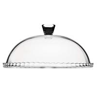 Pasabahce Zvon za pecivo s krožnikom Patisserie 32 / steklo