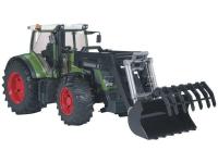 BRUDER 03041 TRAKTOR FENDT Z NAKLADALKO