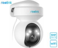 Reolink E540 IP kamera, 5MP Super HD, WiFi, vrtenje in nagibanje, IR nočno snemanje, LED reflektorji, 3x ZOOM, aplikacija, vodoodporna, dvosmerna komunikacija, bela
