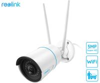 Reolink W320 IP kamera, 5MP 2K Super HD, WIFI, AI zaznavanje, Night Vision, aplikacija, dvosmerna komunikacija, pametni alarm, IP66 vodoodpornost, bela