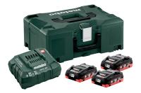 Metabo Basic-Set 3 x LiHD 4,0 Ah (685133000)