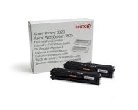 Xerox TONER ČRN ZA PH3020/WC3025 ZA 2x1500 STRANI (DVOJNO PAKIRANJE)
